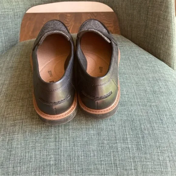 Clarks Women’s Comfort tweed black combo loafers new without tags size 8.5! 😍 - Picture 6 of 9